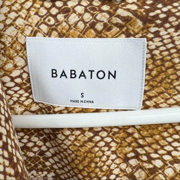 Babaton Snake Print Dress Small - Picture 3 of 9